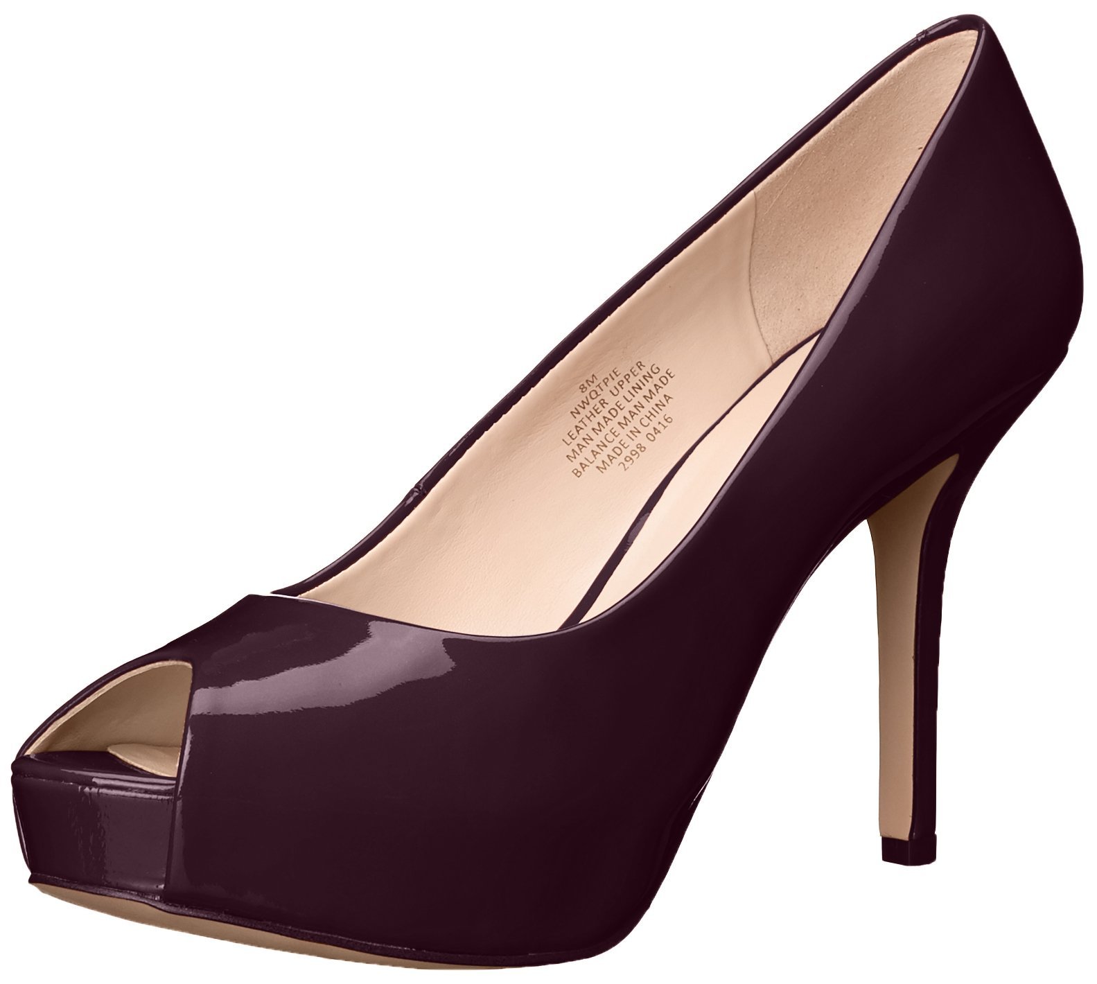 Nine West Women's Qtpie Patent Platform Pump