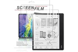 GEJEFA 2 Pack Screen Protector for Kobo Elipsa 2E, 3D Curved Premium High Sensitivity Anti-Glare & Bubble Free Anti-Fingerpri