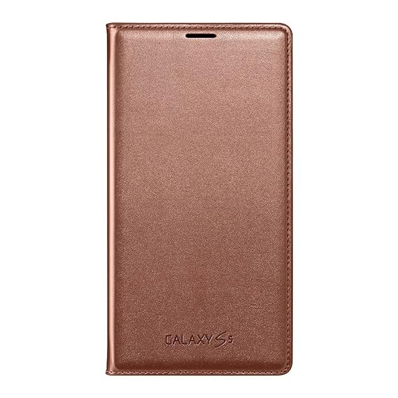 Samsung Flip Wallet für Galaxy S5 gold