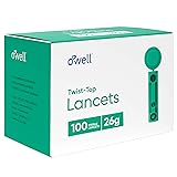 OWELL Twist Top Lancets 26 Gauge, 100 Count | Ultra