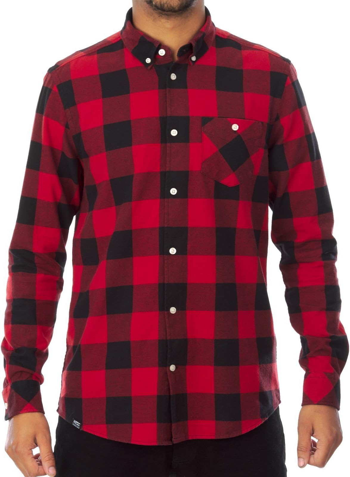 WESC Men's Olavi Casual Shirt