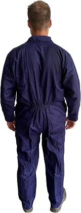 Turners Mens Work Overalls Coveralls Boilersuit Navy Warehouse Garages view 2