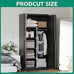 Letaya Metal Storage Cabinets Locker with Lock