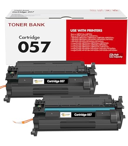 Amazon.com: Canon CRG-057 Black Toner Cartridge, 3009C001AA, 2