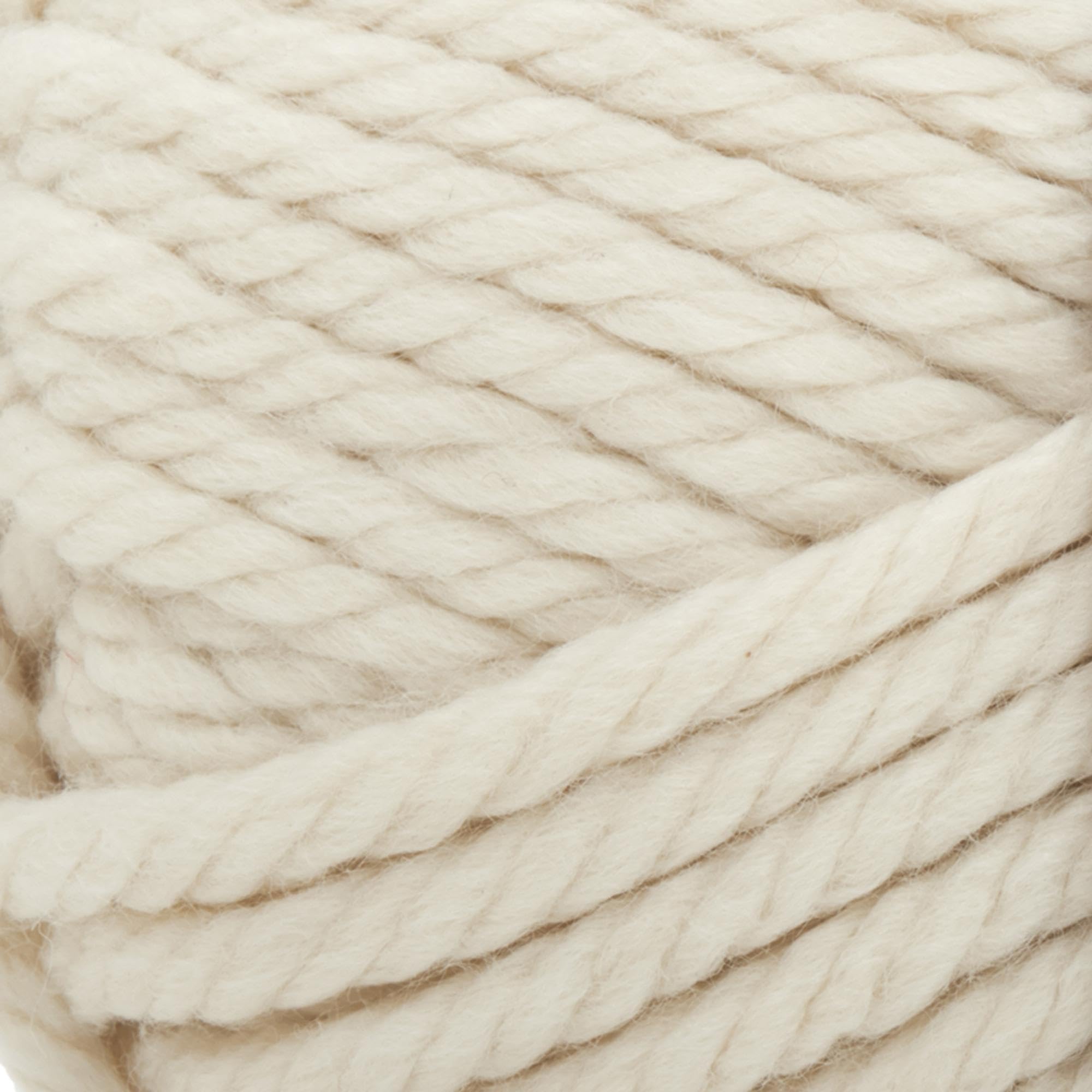 Lion Brand Yarn Hometown Yarn, Super-Bulky Yarn for Knitting, Crocheting, and Crafting, 1 Pack, Houston Cream