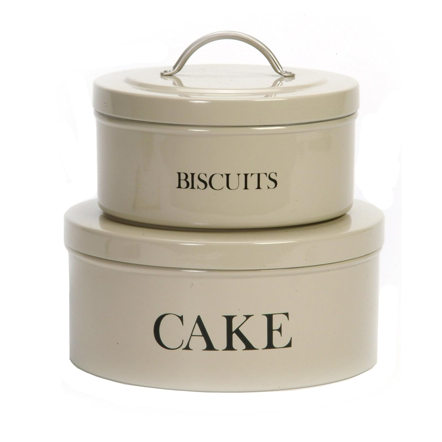 Garden Trading Stackable Cake & Biscuit Tins Clay Amazon.co.uk