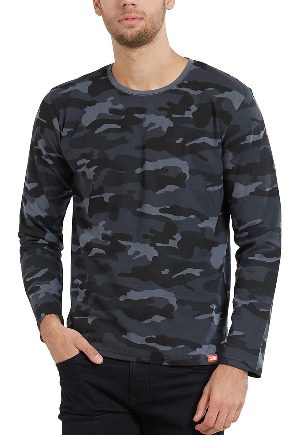 wyo wear your opinion men's cotton camouflage t-shirt