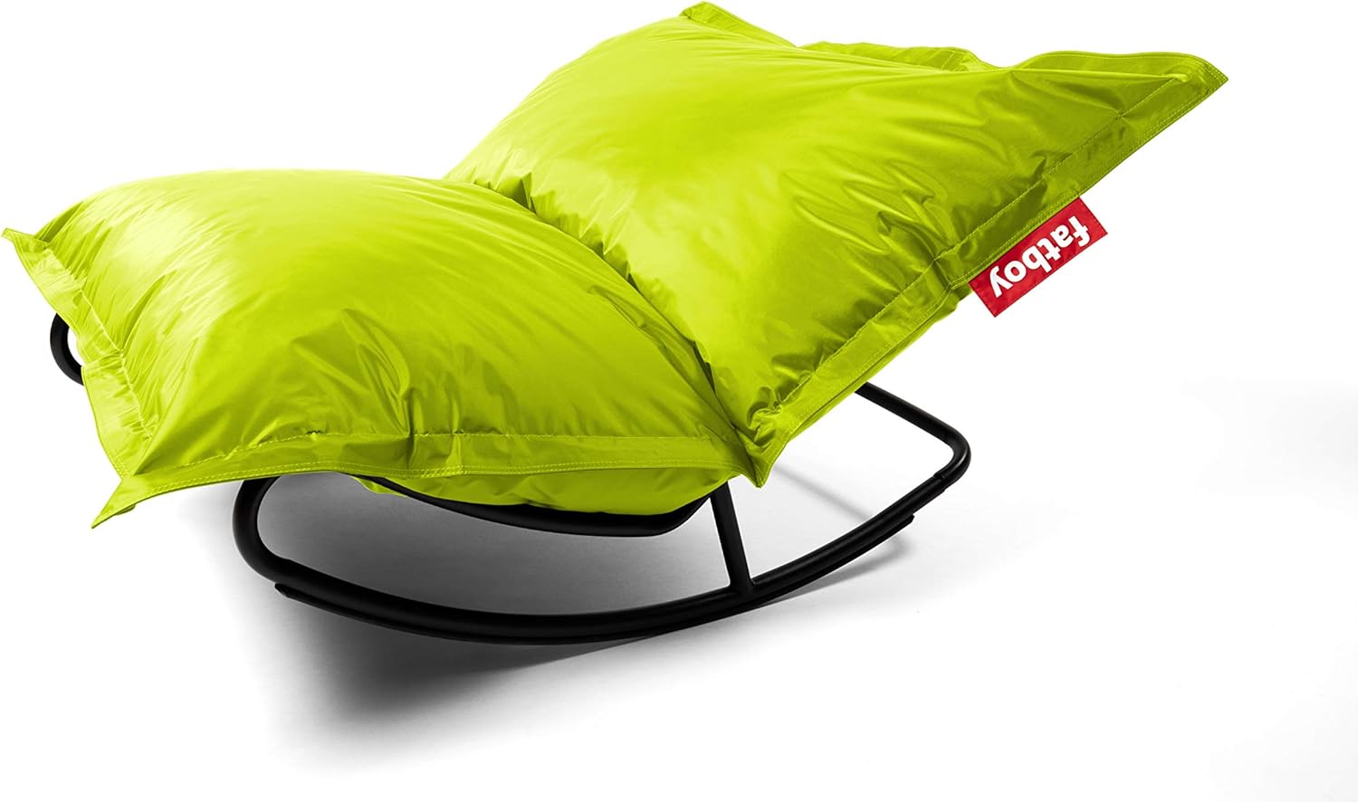 Fatboy Original n Roll Bean Bag Rocking Chair, Lime Green