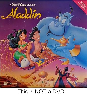 Amazon Com Aladdin 12 Laserdisc This Is Not A Dvd Movies Tv