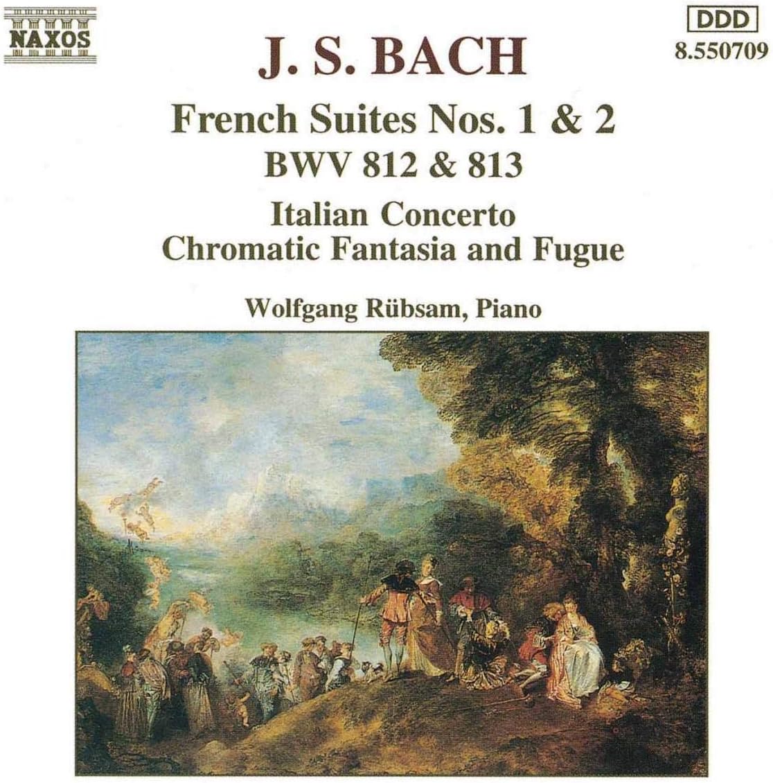 Bach French Suites Nos 1 and 2 Amazon.co.uk Music