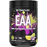 FINAFLEX EAA Hardcore, Lit Lemon-Lime - 14.2 oz - Promotes Performance, Energy & Cuts - with BCAAs, L-Glutamine, L-Arginine, Acetyl-L-Carnitine & Caffeine - 30 Servings