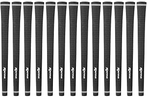 Karma Velour Golf Grips for Men, Women, Juniors | Undersize, Standard, Midsize, Oversize, & Jumbo | 6 Colors | Choose Single, 9, 13 Pack or Golf Club Grip Kit