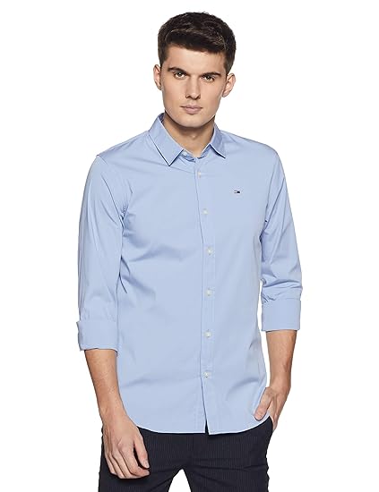 tommy hilfiger men's casual shirts
