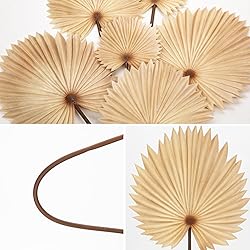 Pu Foam Sorrell Brown Artificial Palm Leaves Faux