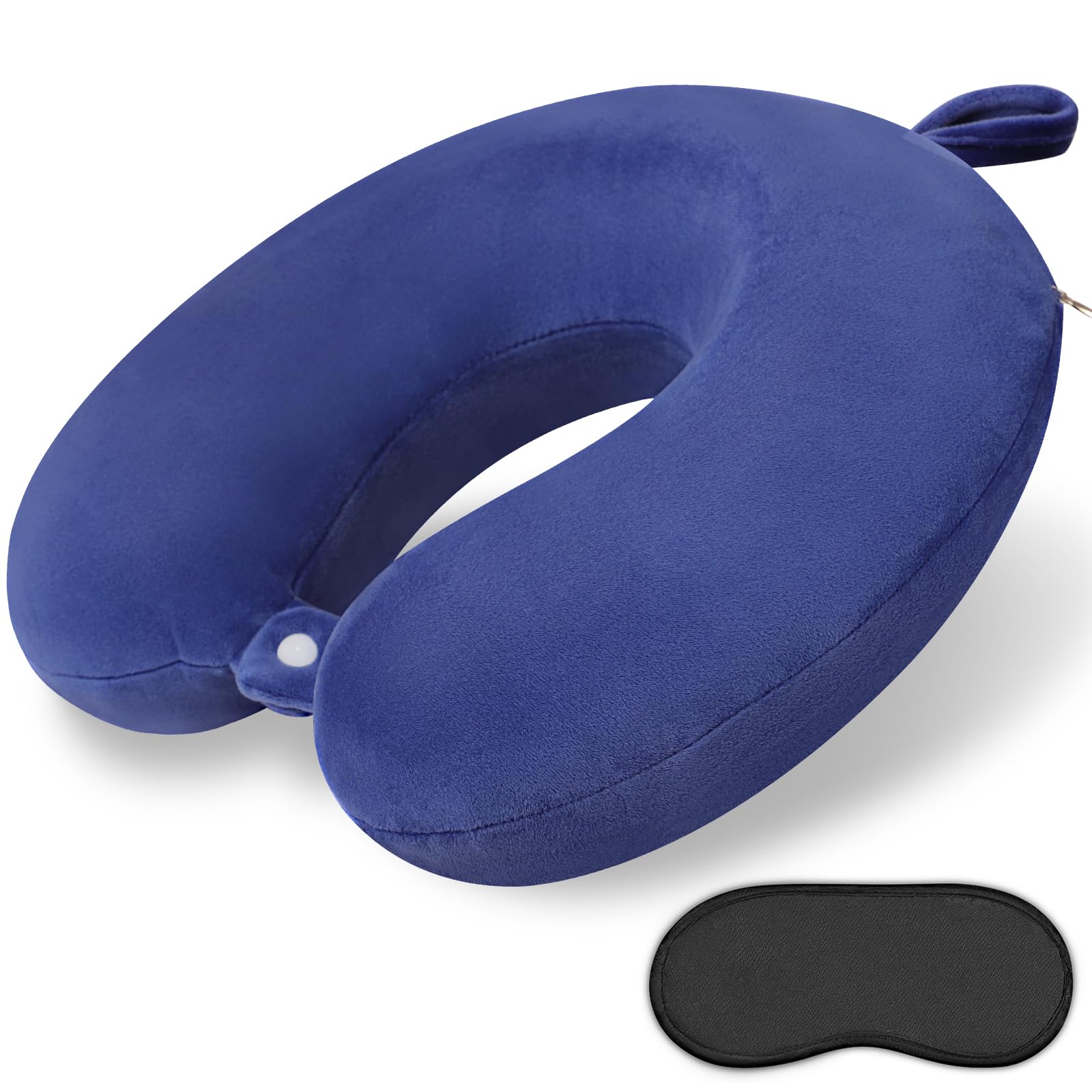 Photo 1 of Gosider Travel Pillow Neck Pillow for Airplanes Memory Foam Neck Pillow for Traveling, Car, Home, Flight Portable Pillow for Sleeping Provide Head Neck Support Rest