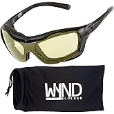 WYND Blocker Large Motorcycle Riding Glasses Extreme Sports Wrap Sunglasses