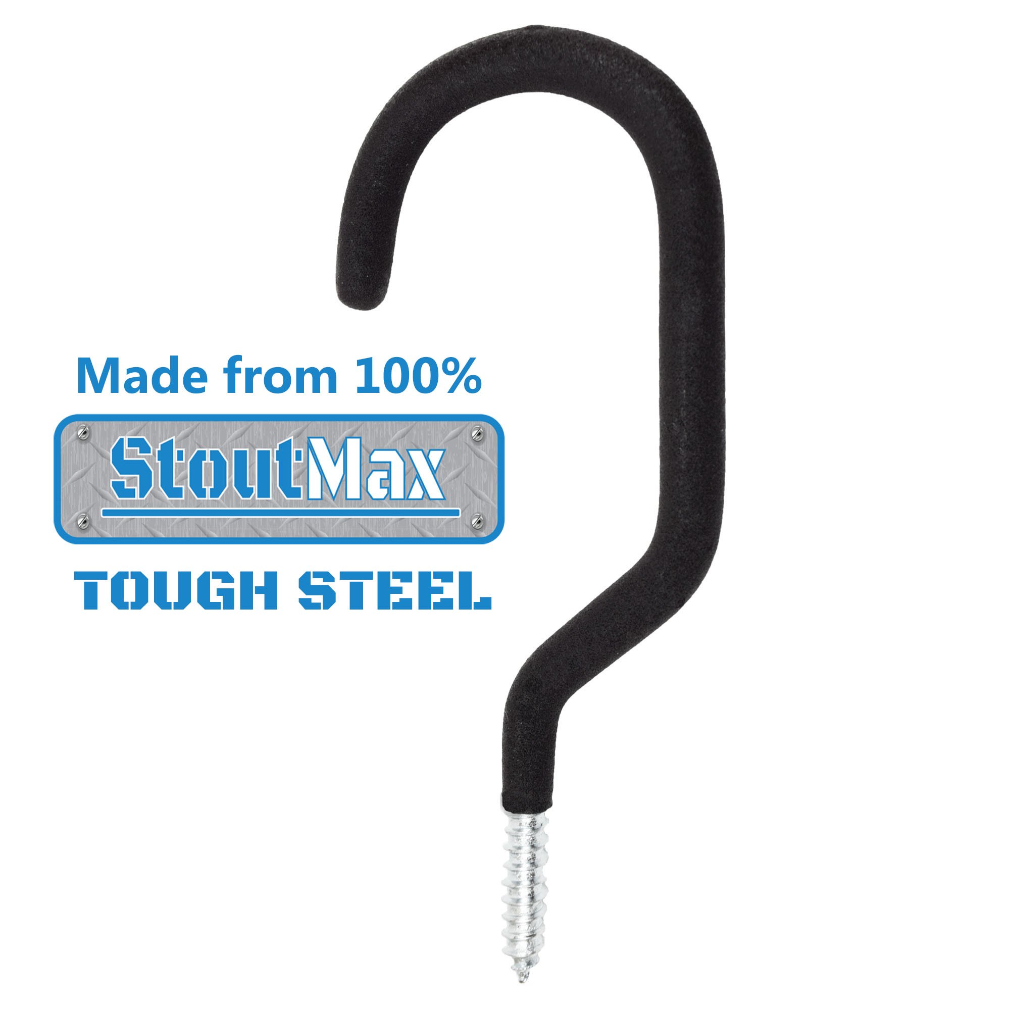 StoutMax Heavy Duty Bike Storage Hooks Set, 8 Pack 30656615679 eBay
