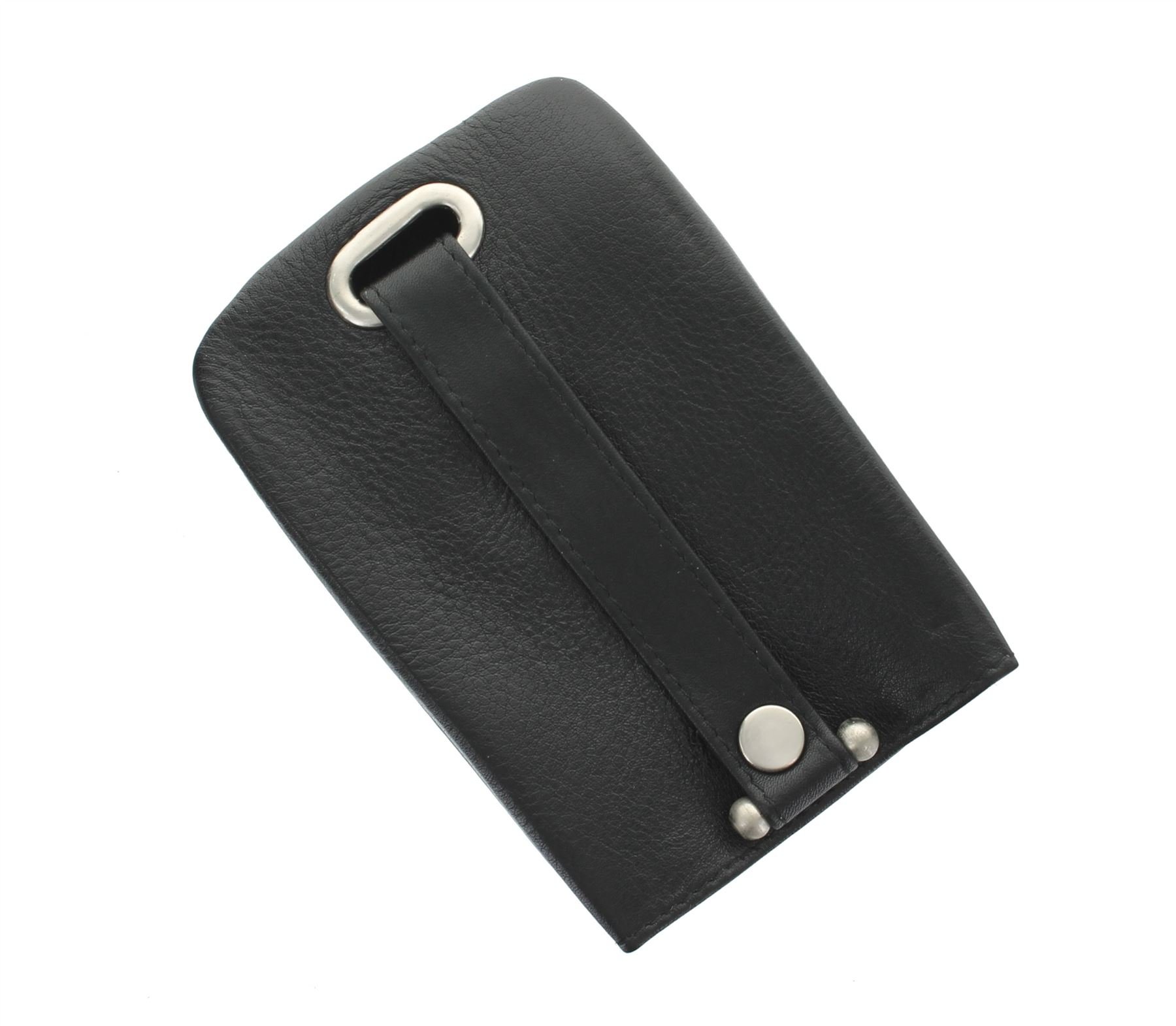 Mala Leather VERVE Collection Bell Key Case 581_26 Black