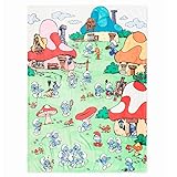 Franco Collectibles The Smurfs Bedding Super Soft