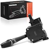 A-Premium Turn Signal Switch Windshield Wiper Combination Switch | Compatible with Jeep Grand Cherokee, Cherokee &amp; Dodge Ram 1500/2500/3500, Durango, Dakota &amp; Chrysler Imperial, Lebaron
