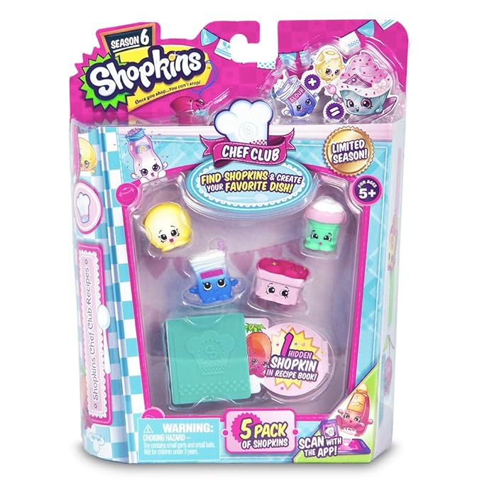 Shopkins - S6 CC blíster 5 (Giochi Preziosi HPK25010): Amazon.es ...