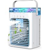Portable Air Conditioners, 4 in 1 Mini AC Air Conditioner with 1000ml Water Tank