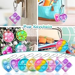 ONKULL Pop Fidget Keychain It Mini Fidget Toys Bulk