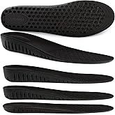 Ailaka Height Increase Insoles for Men Women, Honeycomb Shock Absorbing Cushion Insoles, Replacement Full Length Sports Shoe 