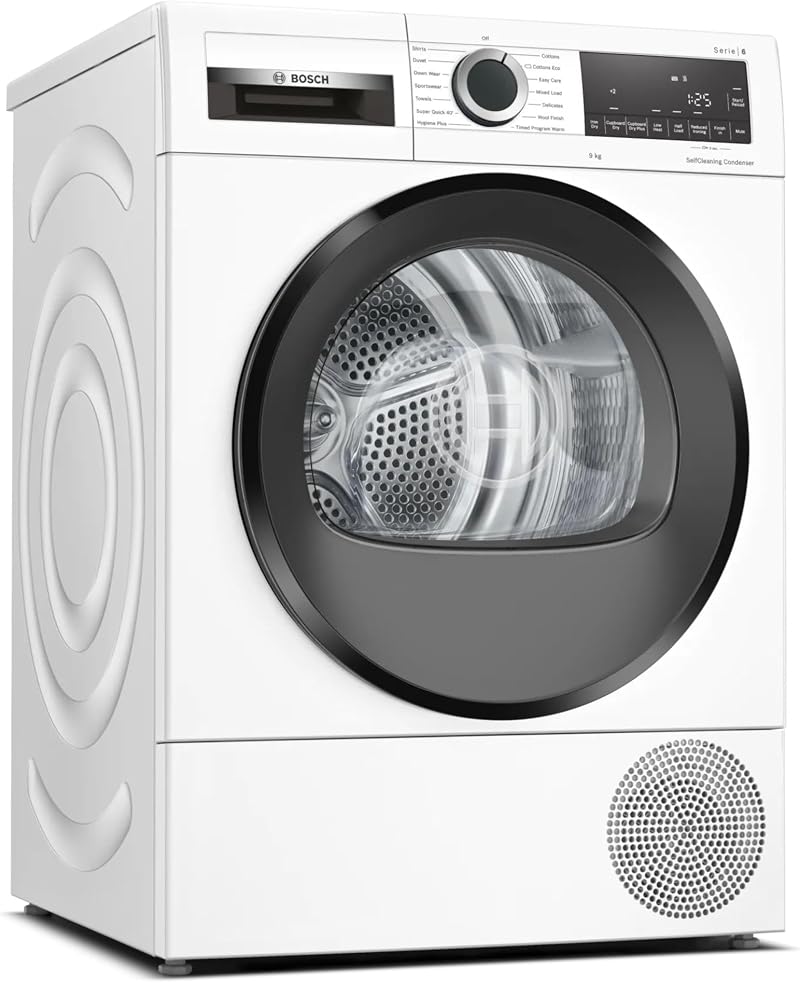 Bosch Heat Pump Tumble Dryer 9 kg AutoDry SelfCleaning Condenser