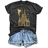 Magical Shirt for Women Magic Kingdom Tshirt Family Vacation Tee Castle Believe in The Magic Summer Trip Tops