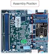 NFHK NGFF Key A+E to SATA 3.0 6Gbps Dual Ports Adapter Card JMB582 view 6