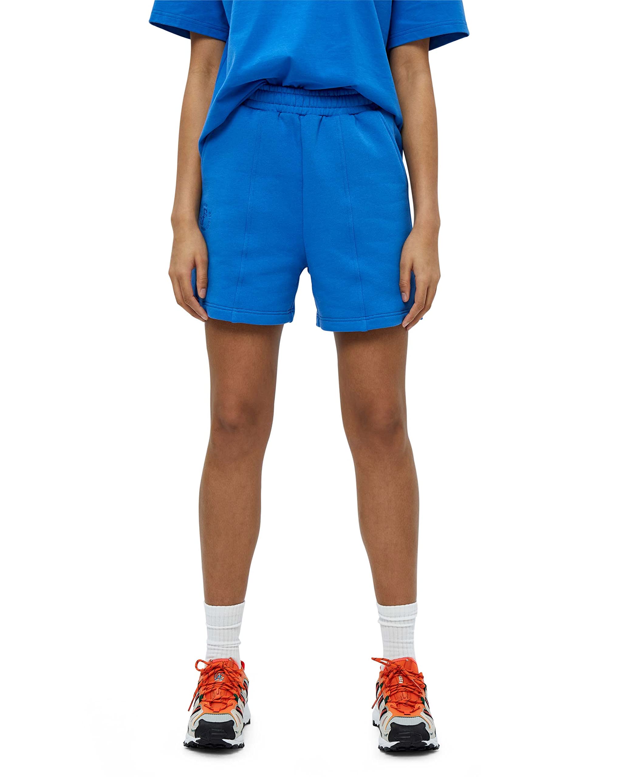 Beyond Now Bella GOTS Shorts | Blue Shorts Womens | Spring Womens Shorts | Size XL