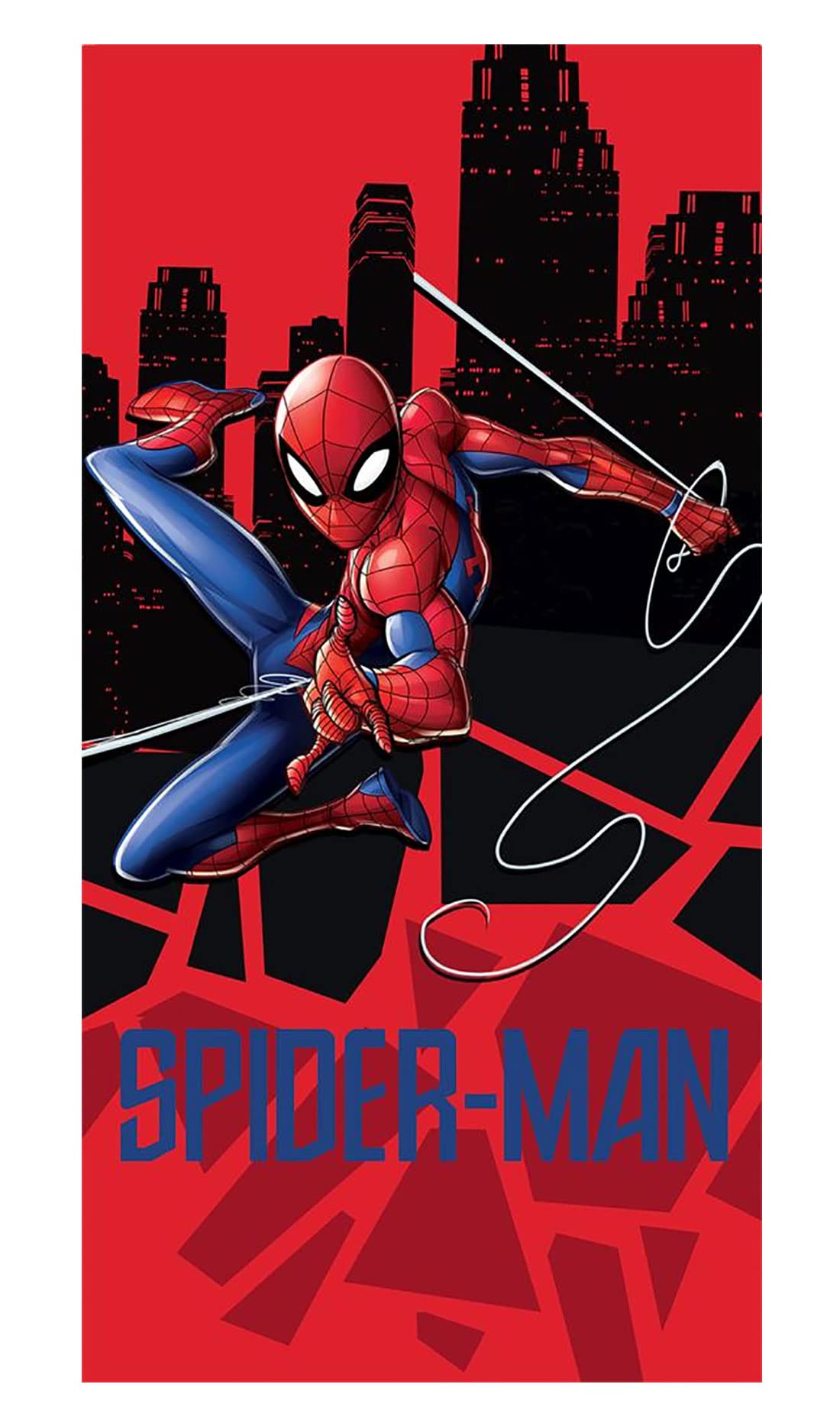 The Amazing Spiderman Jump Beach and Bath Towels 140cm x 70cm Beach Party Towels