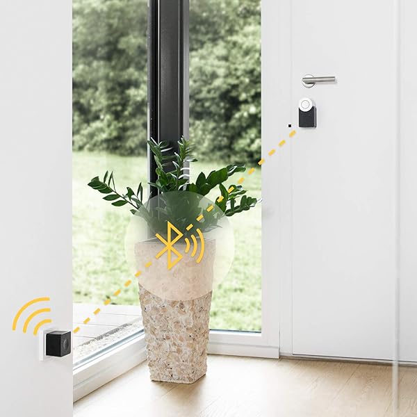 Nuki Combo 2 0 Smart Lock und Bridge Apple HomeKit IFTTT Amazon Alexa Google Home Intelligentes Schloss via Bluetooth Trsensor automatischer Trffner WLAN