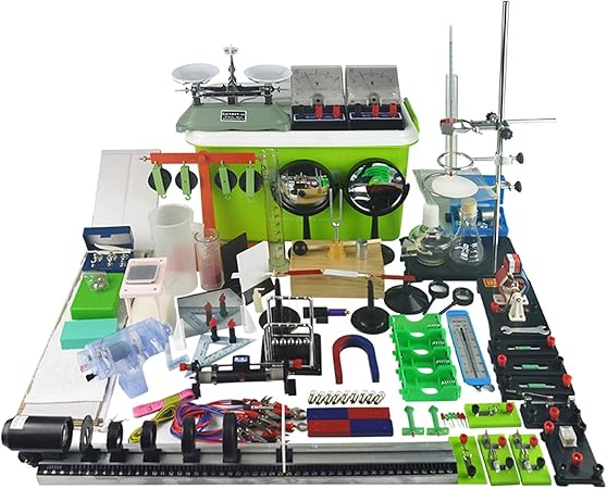 Amazon Co Jp 物理実験機器セット 電気 機械 光学 熱実験器具 多機能回路教育実験グループ 産業 研究開発用品