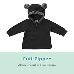 Kids Fleece Sweatshirt Jacket - Baby Boy & Girl
