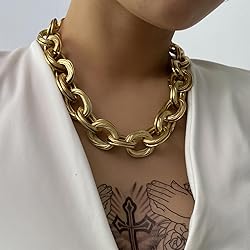 Your Always Charm Chunky Gold Necklace for Women