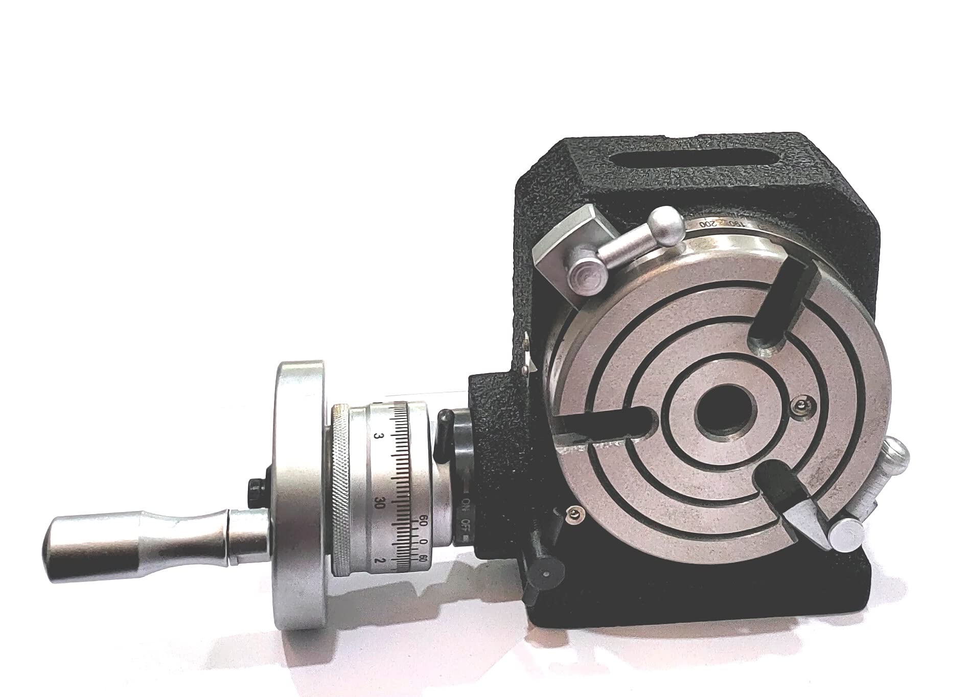 HV4 (110 MM) 3 Slot Horizontal Vertical Rotary Table Milling Indexing Table Machine Tools