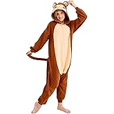 AstraPrime Unisex Kids Onesie, Flannel Cosplay Animal Costume Halloween Onesie Pajamas Home Clothing