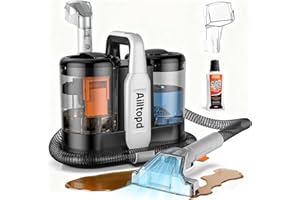 Ailltopd 15KPa Carpet Cleaner & Portable Carpet Upholstery Cleaner,Deep Stain Remover for Sofa, Couch,Car Seat, Pet Accidents