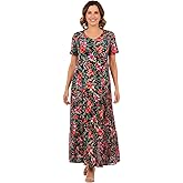 Woman Within Plus Size Short-Sleeve Crinkle Dress