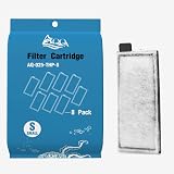 AQQA 8 Pack Aquarium Filter Cartridge Replacement (S) for Internal Filter view 5