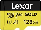 Lexar GOLD 128GB microSDXC UHS-II V60 U3 A1 C10 280MB/s Read
