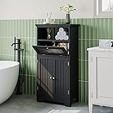 ChooChoo Freestanding Bathroom Cabinet with Flip