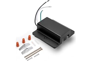 H Track Floating Canopy Connector - iCreating Black H Track Lighting Rails Connectors, 3 Wire Track Lighting Fixtures Accessories for Single Circuit H Type LED Track Lighting Heads System