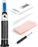 V Hand-held Alcohol Refractometer 0-80% v/v Tester view 8