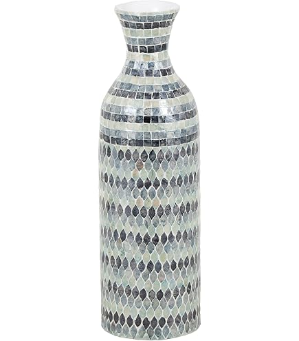 Amazon.com: Deco 79 Mother of Pearl Shell Handmade Decorative Vase