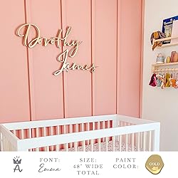 Custom Wood Name Sign for Nursery or Kids