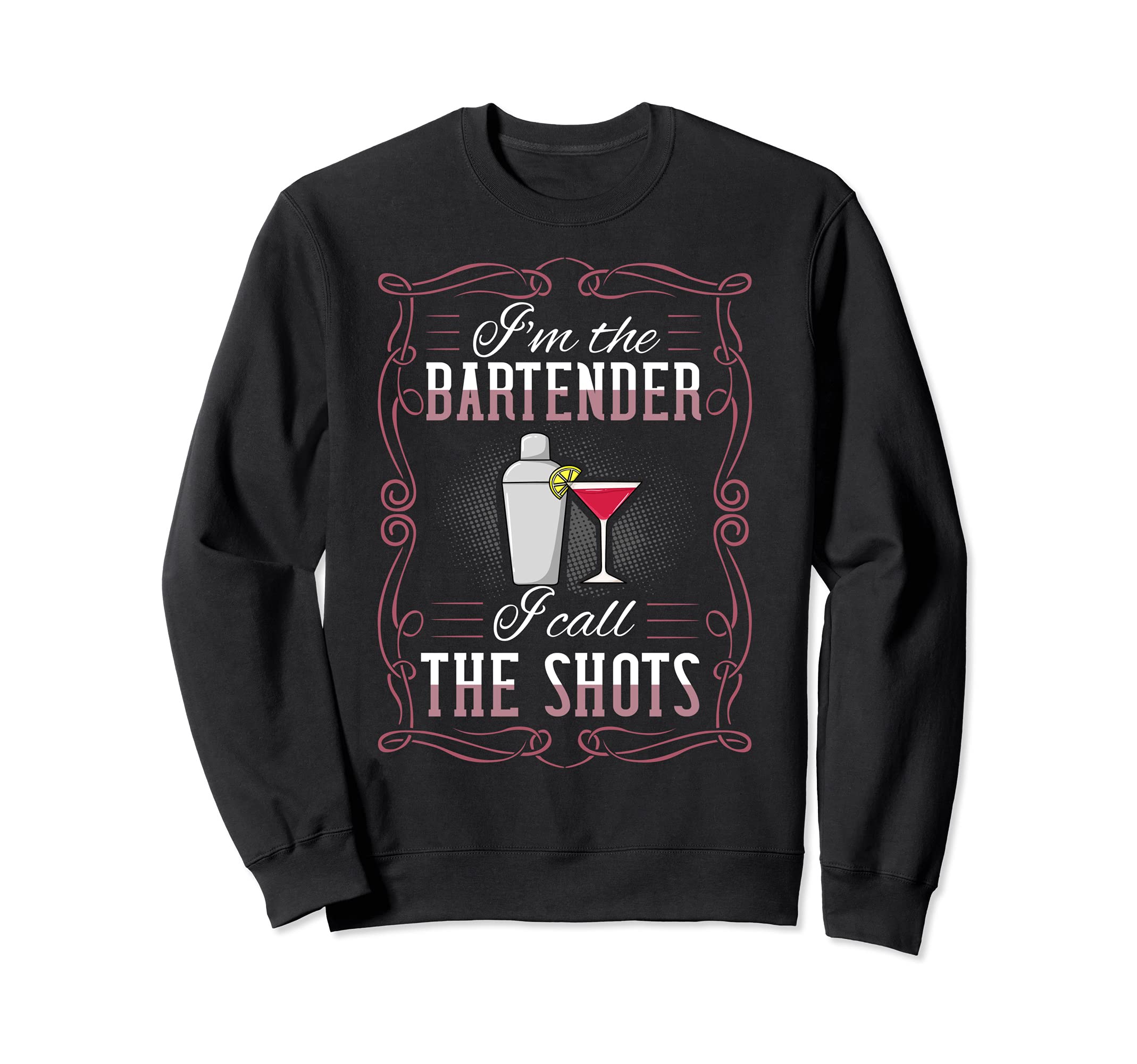 Bartending Shaker Mixing Cocktail Bartender Sweatshirt