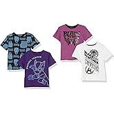 Amazon Essentials Disney | Marvel | Star Wars Boys and Toddlers' Short-Sleeve T-Shirts (Previously Spotted Zebra), Multipacks